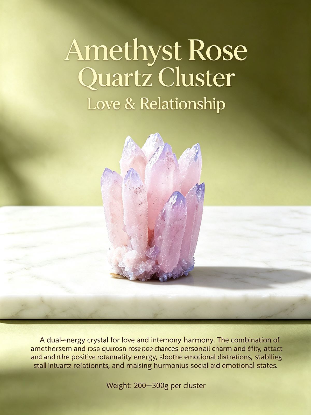 6 Pcs Natural Crystal Cluster Set | Full Theme Healing Crystals For Health Wealth Protection Love Spiritual Meditation Career Growth Home Decor & Gift