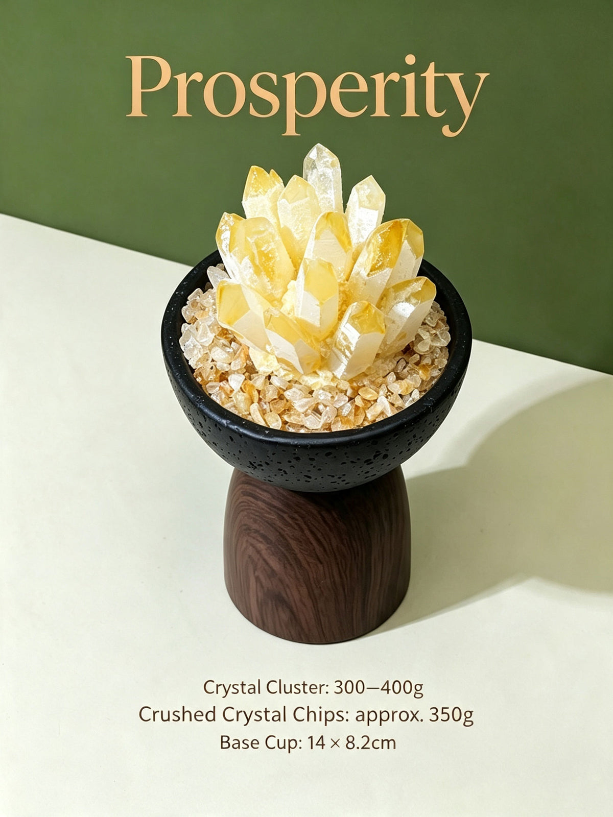 Natural Crystal Cluster Aroma Diffuser Decor, Crystal Pot Desk Ornament for Wellbeing, Prosperity, Protection, Spirituality & Career, Bracelet Charging & Cleansing Stone Home Decor