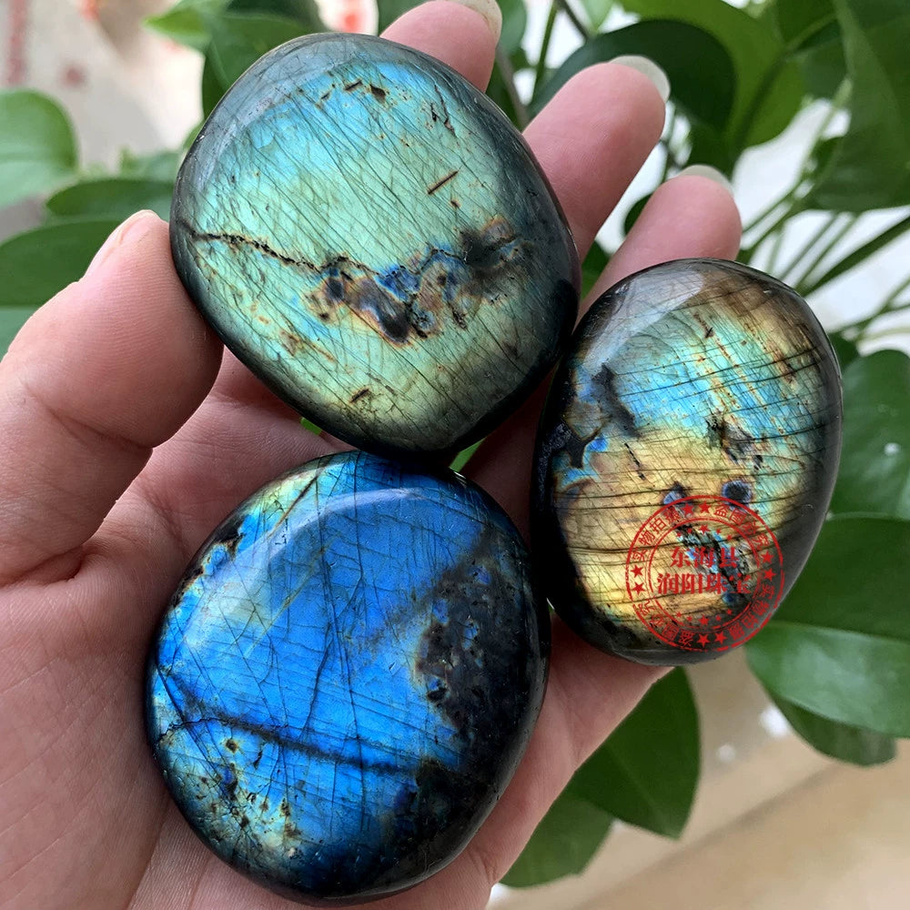 Blue Moonlight Yoga Stone