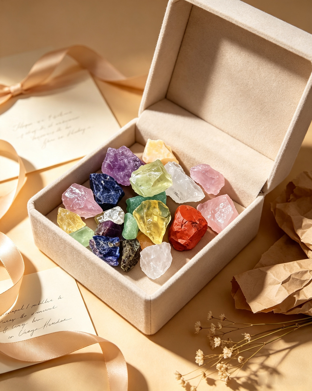 Raw Natural Healing Crystal Stones | Metaphysical Energy Crystals for Meditation, Home Decor & Spiritual Gifts