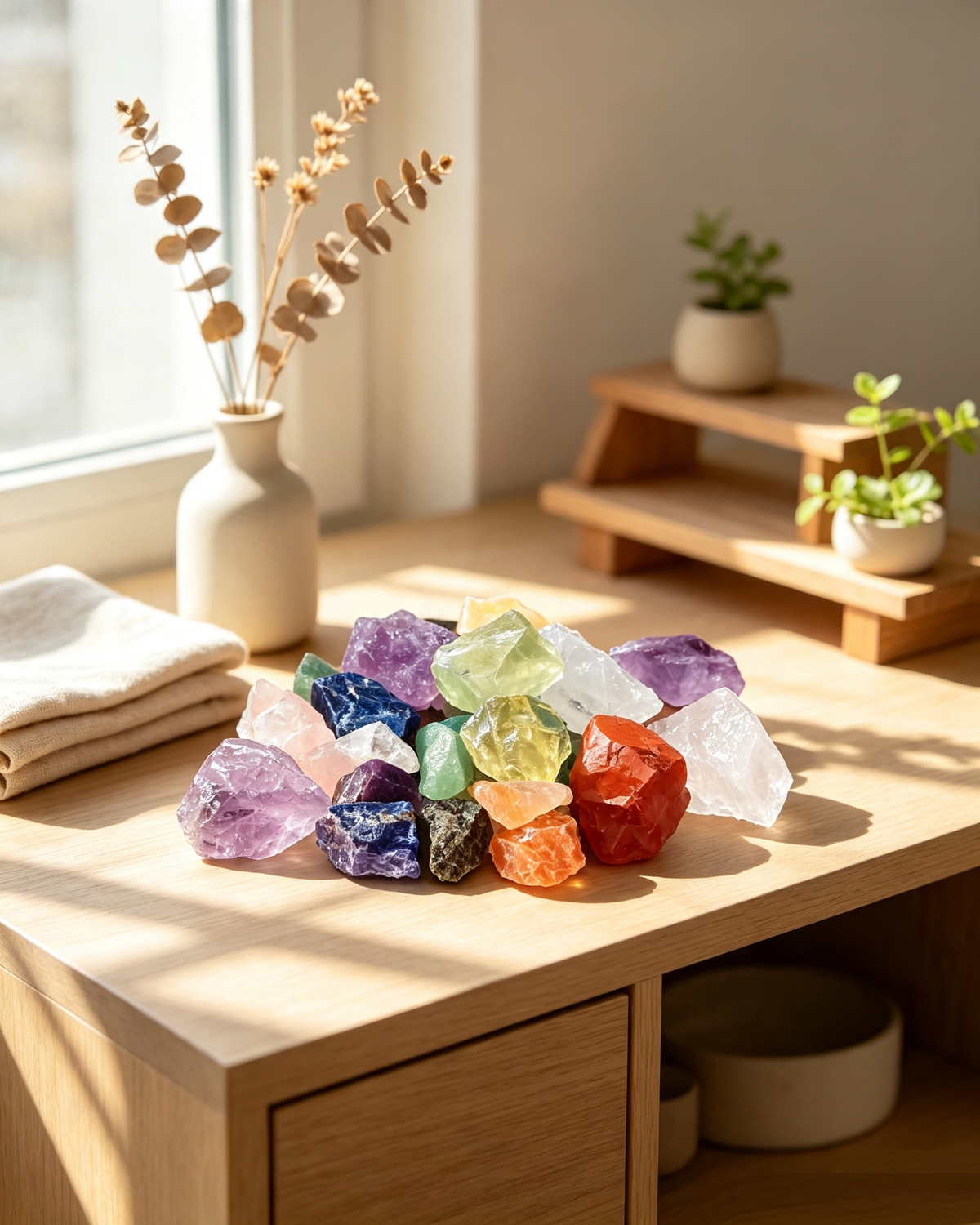 Raw Natural Healing Crystal Stones | Metaphysical Energy Crystals for Meditation, Home Decor & Spiritual Gifts