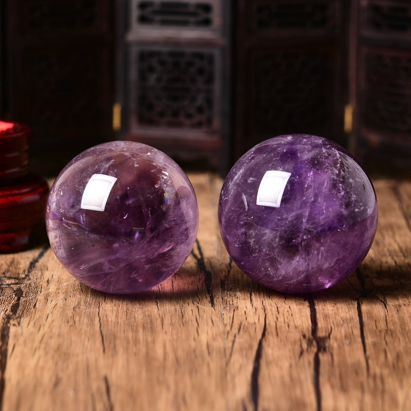 Natural crystal ball