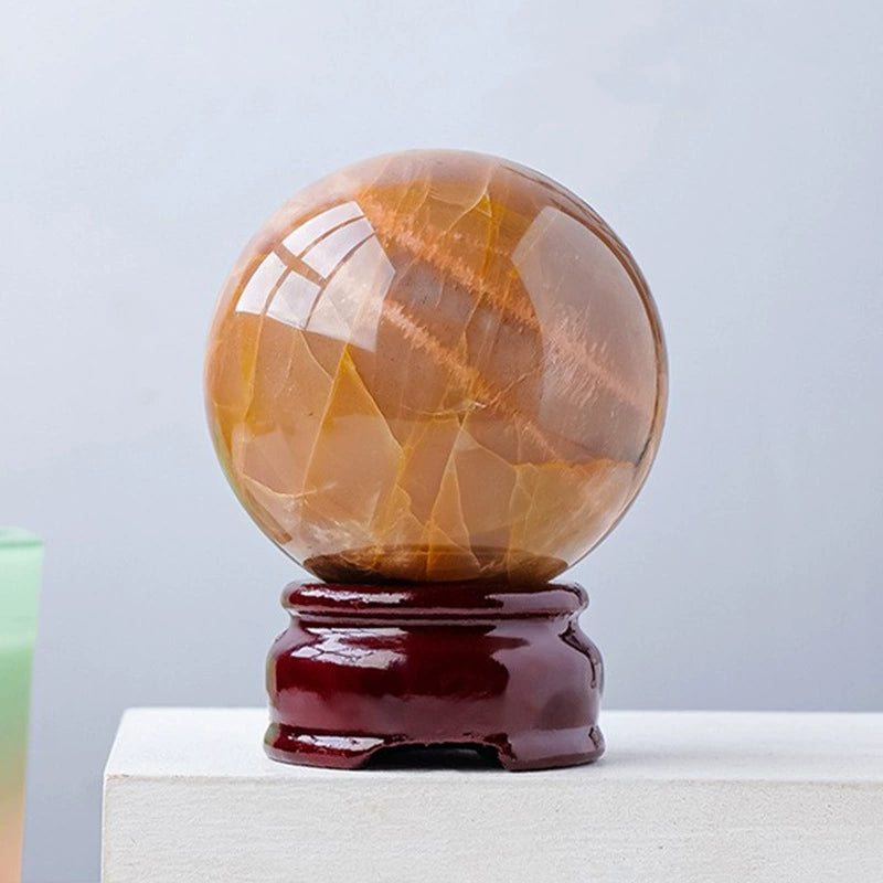 Natural crystal ball
