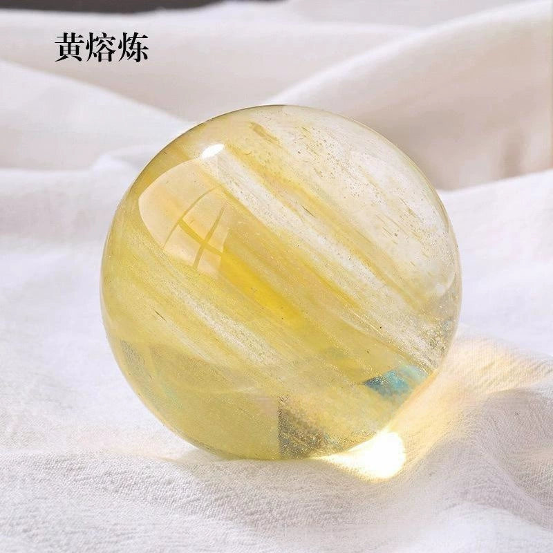Natural crystal ball