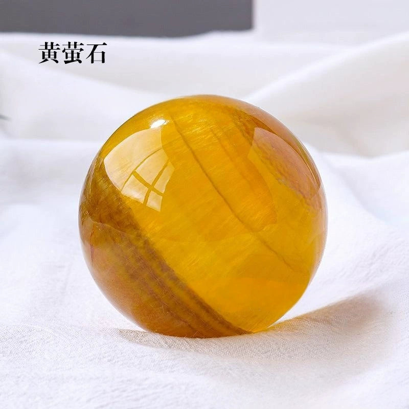 Natural crystal ball