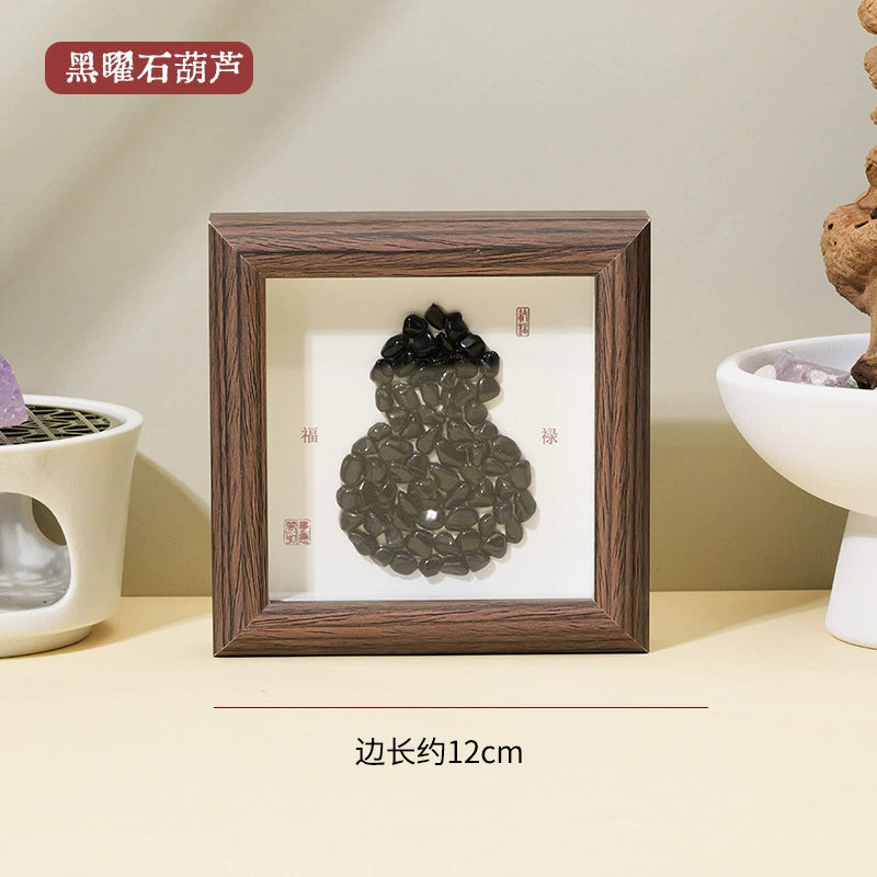 Crystal gourd photo frame