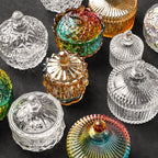 Crystal demagnetization bowl