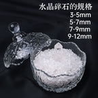 Crystal demagnetization bowl