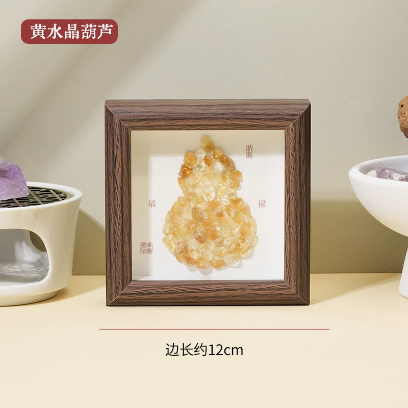 Crystal gourd photo frame