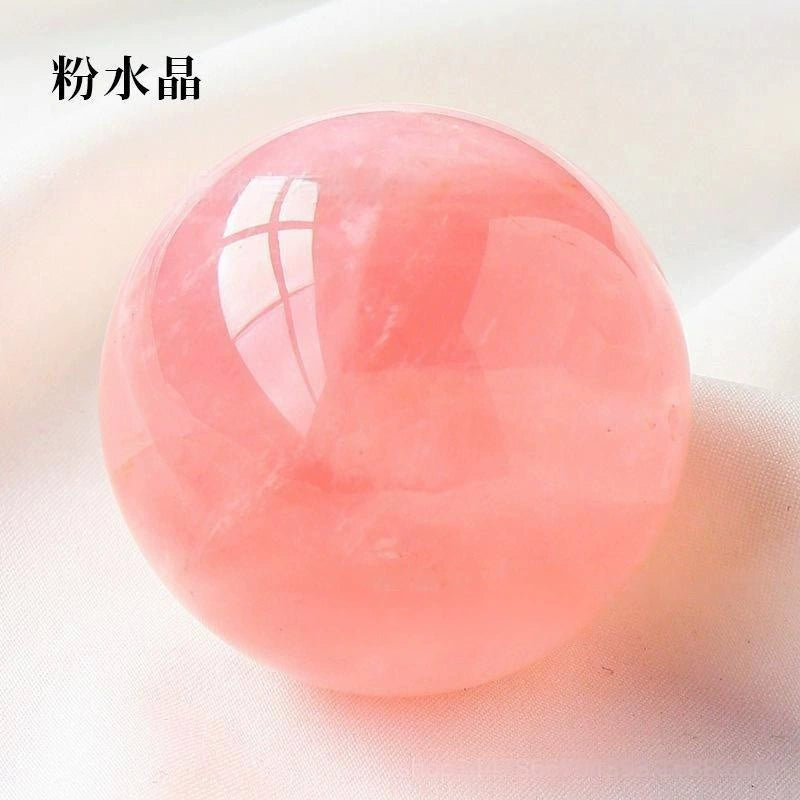 Natural crystal ball