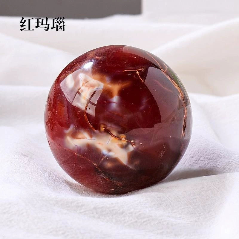 Natural crystal ball
