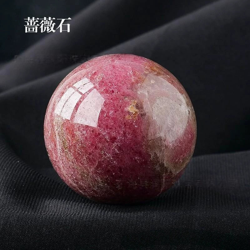 Natural crystal ball