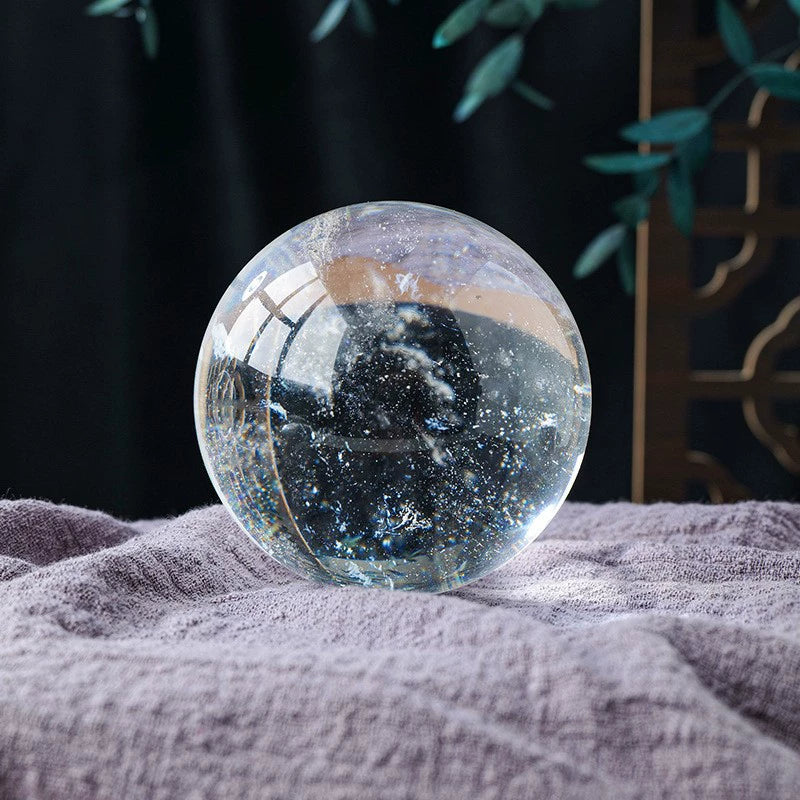 Natural crystal ball