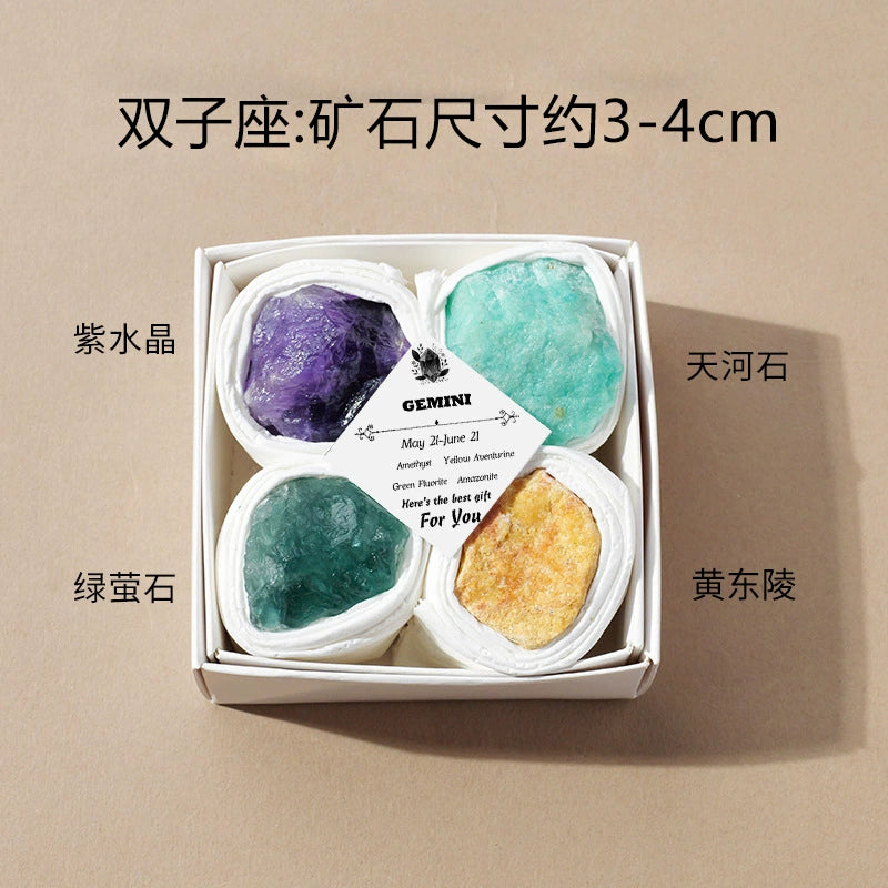 Original Stone Box with Twelve Constellations