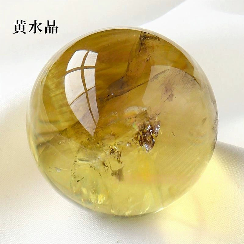 Natural crystal ball