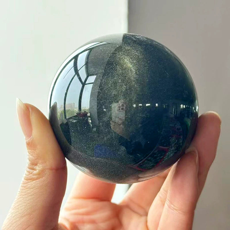 Natural crystal ball