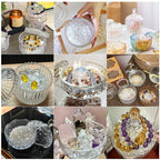 Crystal demagnetization bowl