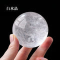 Natural crystal ball