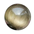 Golden obsidian ball ornament