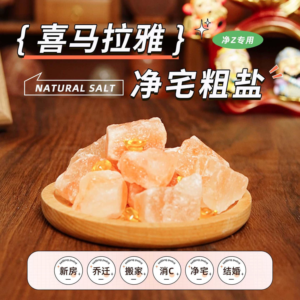 Coarse salt purification house