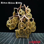 Copper coin money tree