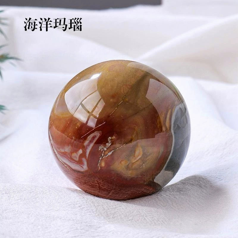 Natural crystal ball
